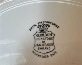 royal staffordshire heirloom ironstone