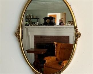 Gilt vintage mirror
