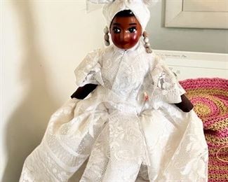 Vintage African doll