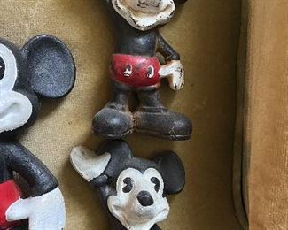 2 - smaller Mickey Mouse coin banks  $18.00 each