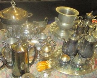 Silverplate Coffee and Tea Sets