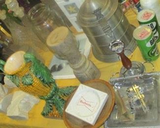 Decanters and Decorative Pottery