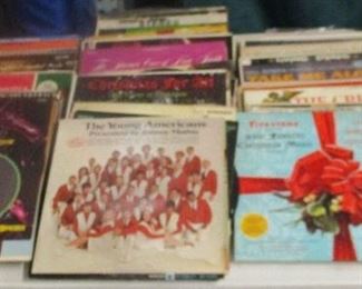 78's 45's and 33rpm record albums