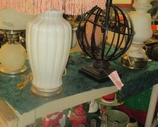 Lamps and Pepsi Bottles