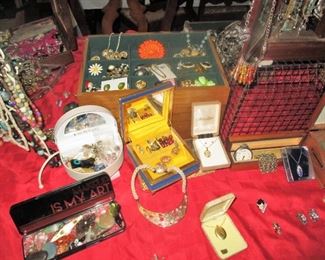 Brooches and Earrings