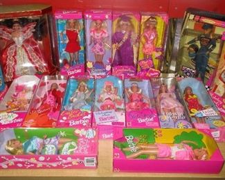 New Old Stock Barbie Dolls Mint in the Boxes