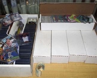 Sports Cards Baseball Football Basketball and Hockey