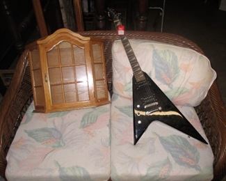 Left Handed Flying V Electric Guitar