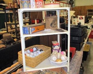 Lots of antique keys and locks