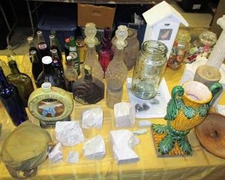 Soapstone and Commemorative Bottles