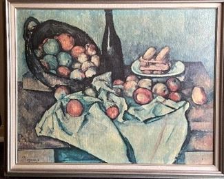 Paul Cezanne- Basket of Apples