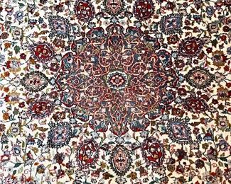 Alternate view of Hand-Knotted Iranian Rug.