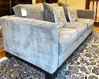 $550. Comfy & cute, she’s the most perfect Gray Sofa you’ve ever laid eyes on. Make her yours! 87.5 x 38.5 x 34.