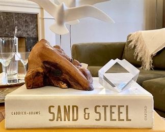 $30. John Perry Seagull Sculpture. The decor continues! We have tons of coffee table books and small decorations for your home. Come shop them at the sale!