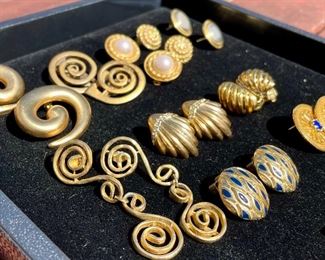Gold costume jewelry starting at just $8! Come see our full collection at the sale!