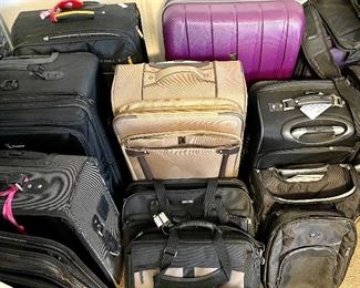 A full closet of suitcases awaits you starting at $20 each.