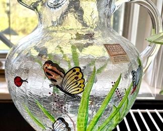$18. Butterfly Pitcher.