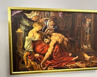 Old masters reproduction painting