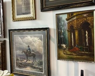 Western original art and prints 
