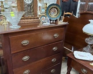 handmade Ky cherry chest and matching table 50% off