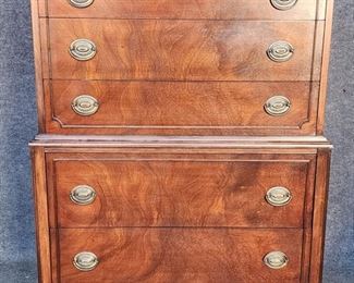 20th Century Well Made Dovetailed Tall Chest