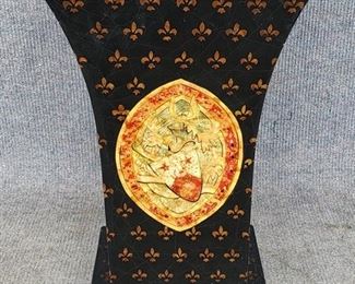 Vintage Tole Hand Painted Umbrella Stand Planter