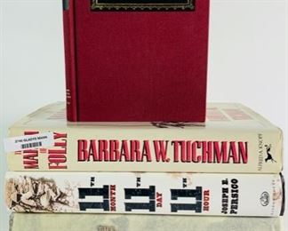 2007 First Edition War and Peace By Leo Tolstoy, 1984 First Edition The March of Folly by Barbara W. Tuchman, 2007 First Edition The Coldest Winter by David Halberstam, and More Novels 