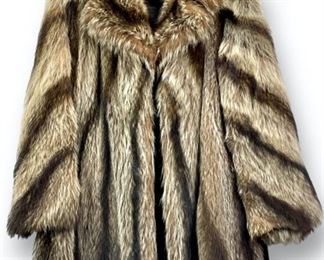Fancy Saks Jandel Authentic Real Fur Coat