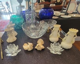 Tiffany, Lenox,  Belleek and more!