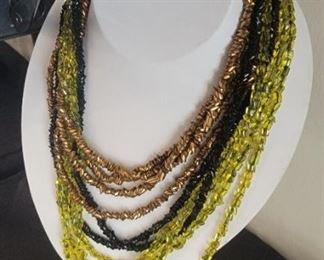 Necklace with Matching Earrings