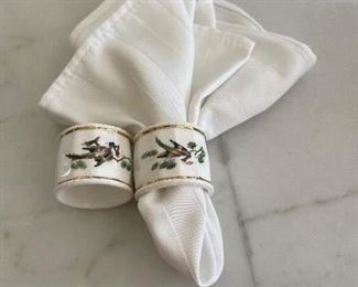 10 ceramic napkin holders