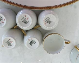 6 demitasse demitasse cups  Spiaga from Chezslovakia