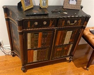 Books cabinet  32 inches high and 41 inches wide and 15 inches deep