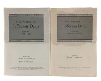 1970s Papers of Jefferson Davis Vol. 1 & 2

