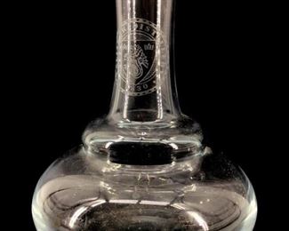 Vintage Talisker Distillery Glass Vase
