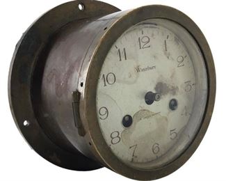 Antique Waterbury Ship Clock
