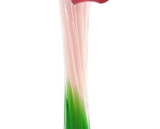 Murano Jack in the Pulpit Floral Swung Vase
