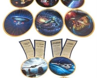 10pc Star Trek: The Voyage Plate Collection
