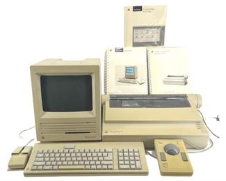 Macintosh SE With Image Writer II Mouse And Turbo
