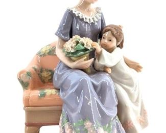 Vintage Collectable Porcelain Mother with Child
