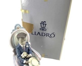 Vintage Lladro “All Dressed Up" Porcelain Figure
