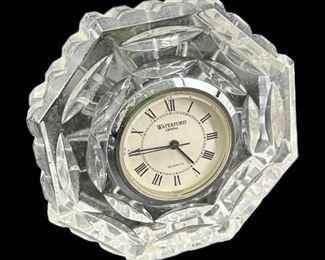 Vintage Waterford Crystal Miniature Clock
