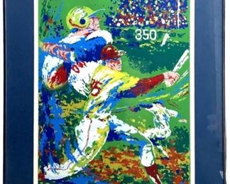 1970 Ted Tamaba Batter Up Serigraph
