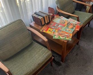 Chairs and side table sold