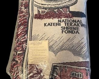 Kateri Tekakwitha Shrine Blanket New