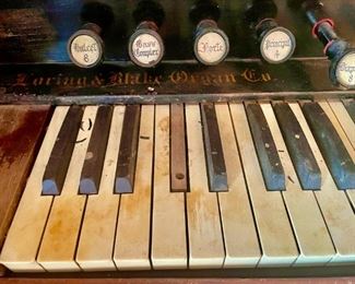 Original Youkers Bush Church Organ made by Loring and Blake Pump Organ Co. c. 1889