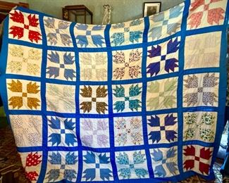 1975 Fort Klock Quilt 48 yrs Old
