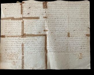 1816 Land Grant George Klock