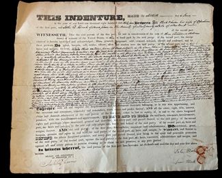 1834 Land Grant from Peter and Susan Klock to John Klock