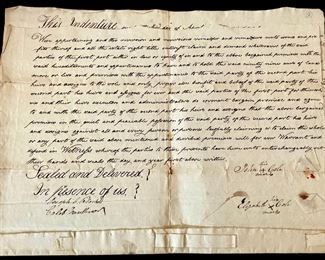 1810 Sale of property from Joesph Klock to John and Elizabeth Cole